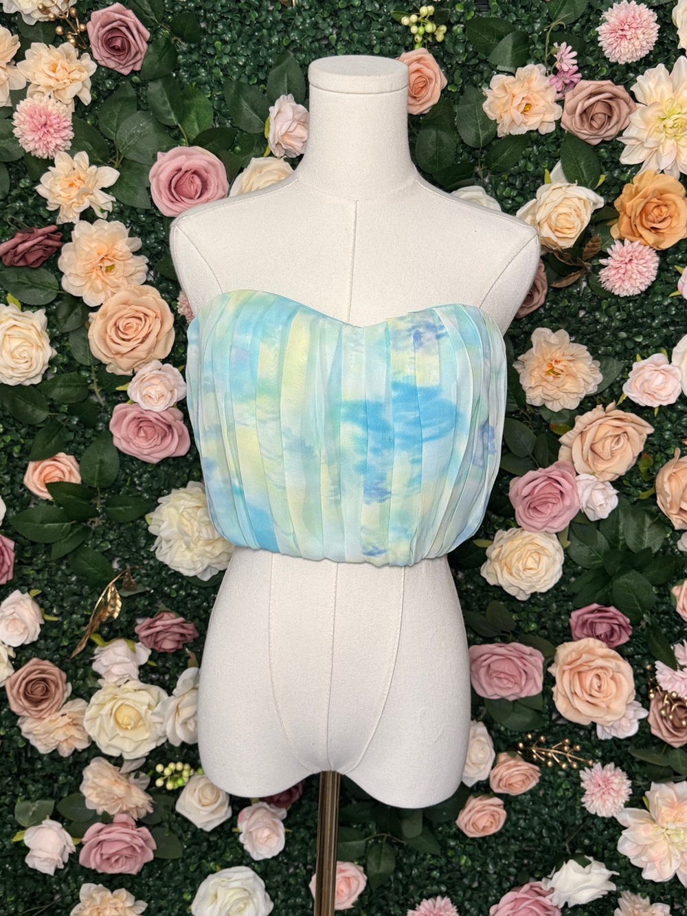 Pastel Watercolor Tube Top